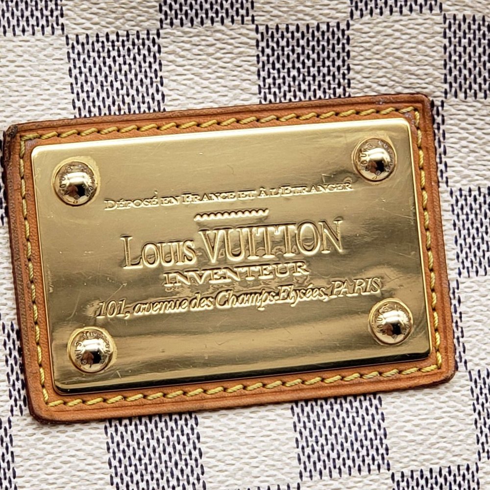 100% Authentic Louis Vuitton Galliera PM Damier Azur Hobo Bag - Picture 15 of 16